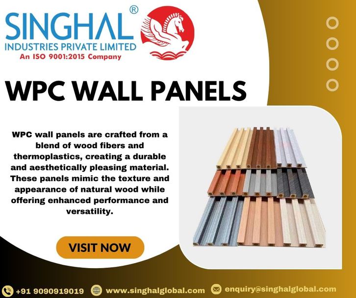 "Top Wallpanel WPC Supplier in Ahmedabad: Enhancing Interiors and Exteriors with Quality WPC Panels Office & Commercial